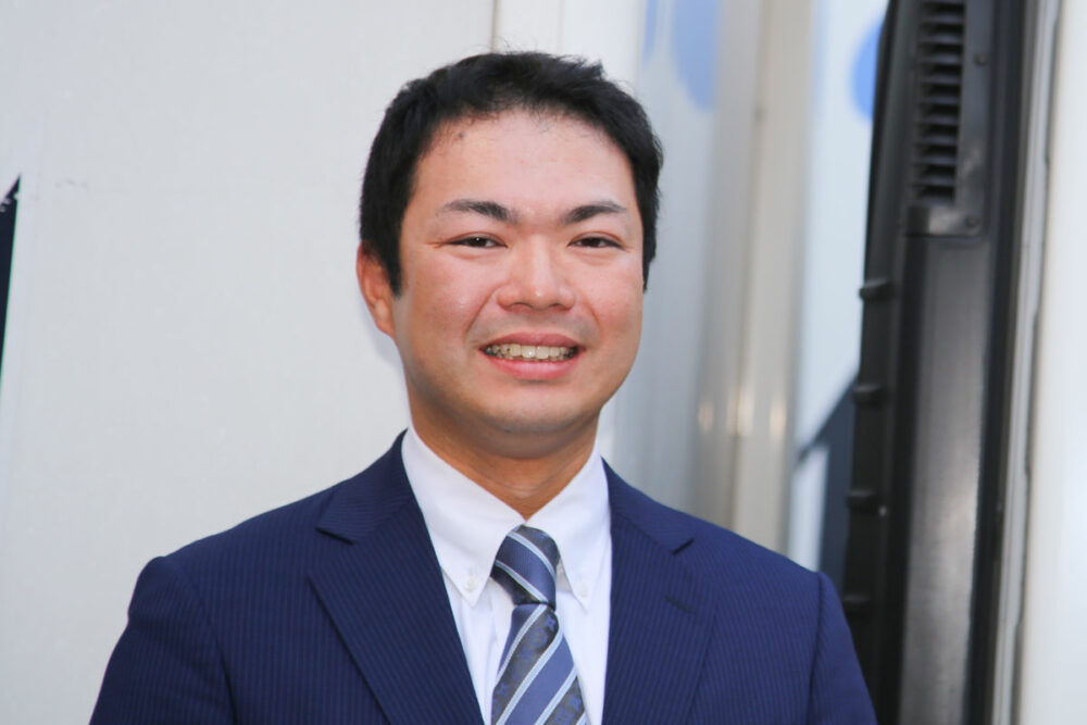 栗田運輸の栗田浩平社長